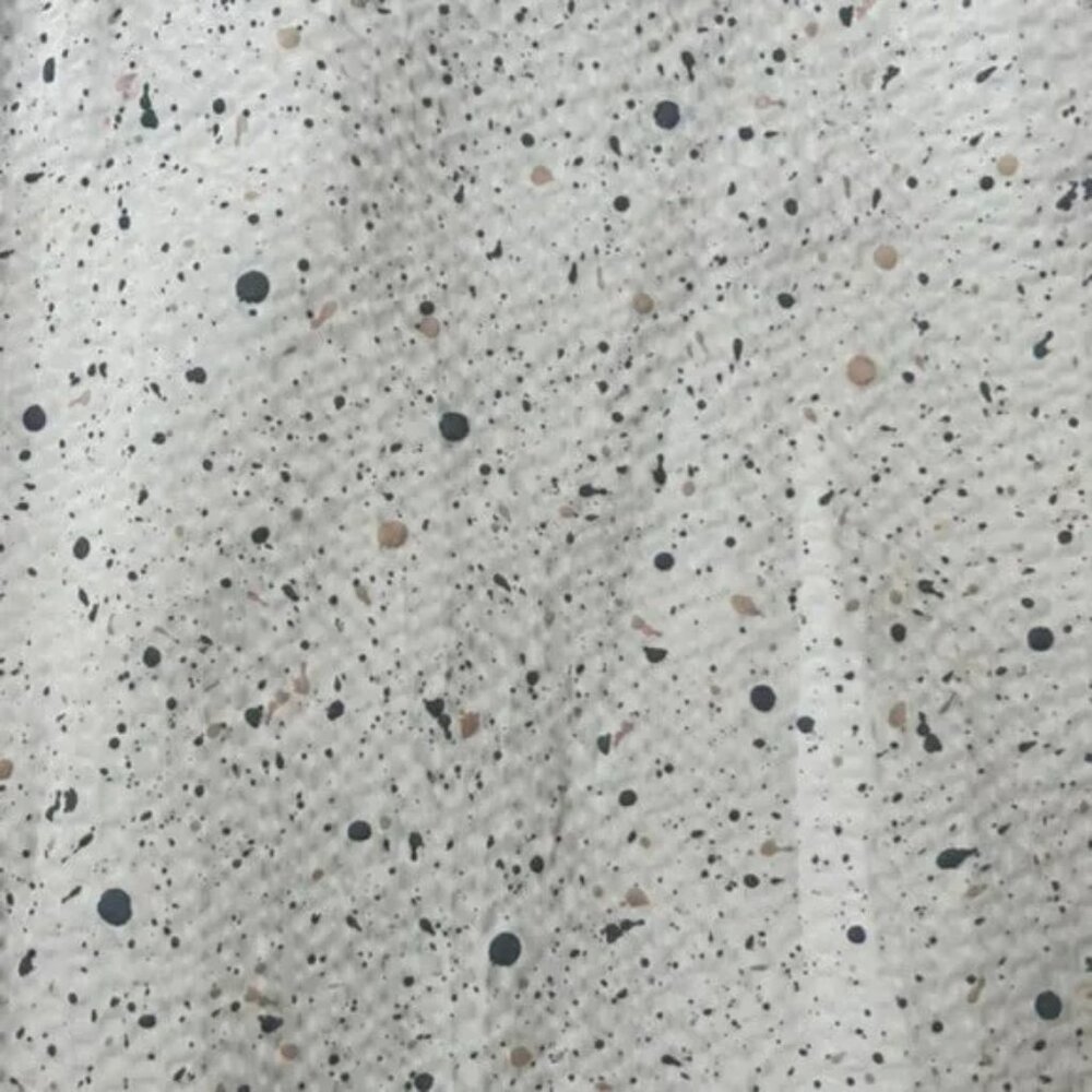 New COS high waisted paint splatter textured quilted high low pencil midi skirt - Picture 14 of 16